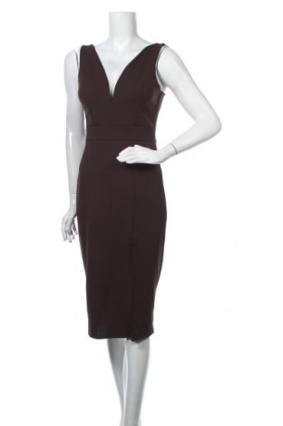 Kleid Wal G, Größe L, Farbe Braun, 95% Polyester, 5% Elastan, Preis 56,19 €