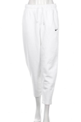 Damskie spodnie sportowe Nike, Rozmiar S, Kolor Biały, 80% bawełna, 20% poliester, Cena 222,50 zł