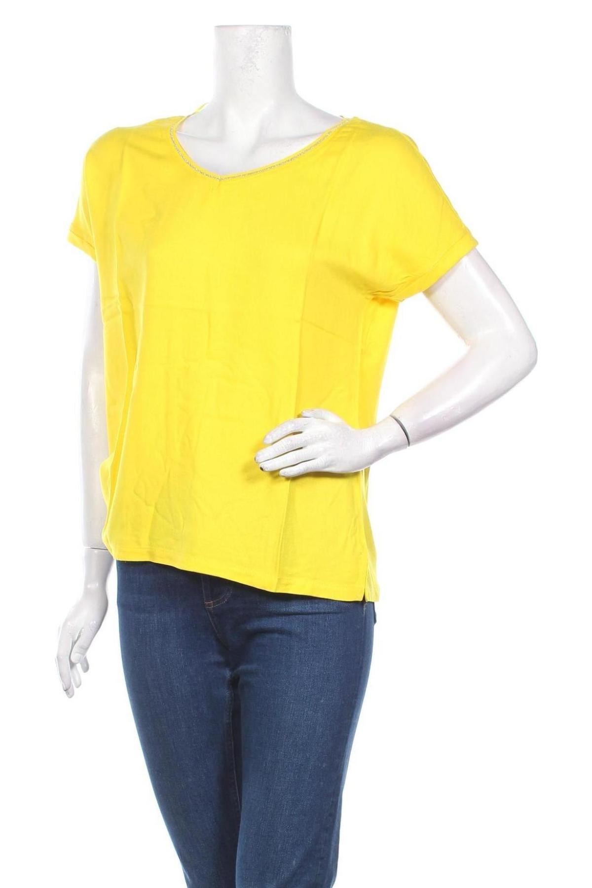 Дамска блуза Street One, Размер M, Цвят Жълт, Цена 13,80 лв.