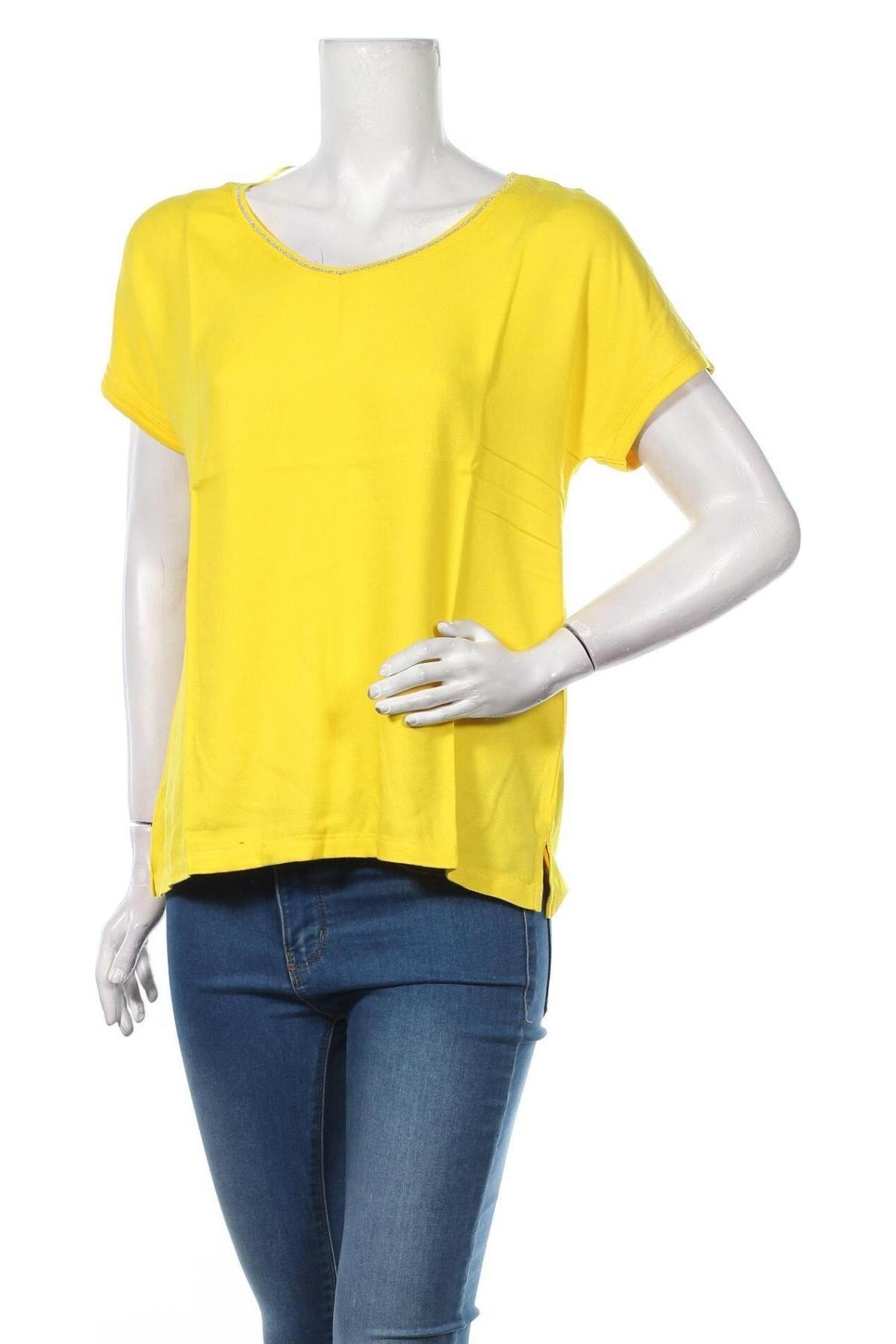 Γυναικεία μπλούζα Street One, Μέγεθος M, Χρώμα Κίτρινο, Τιμή 35,57 €