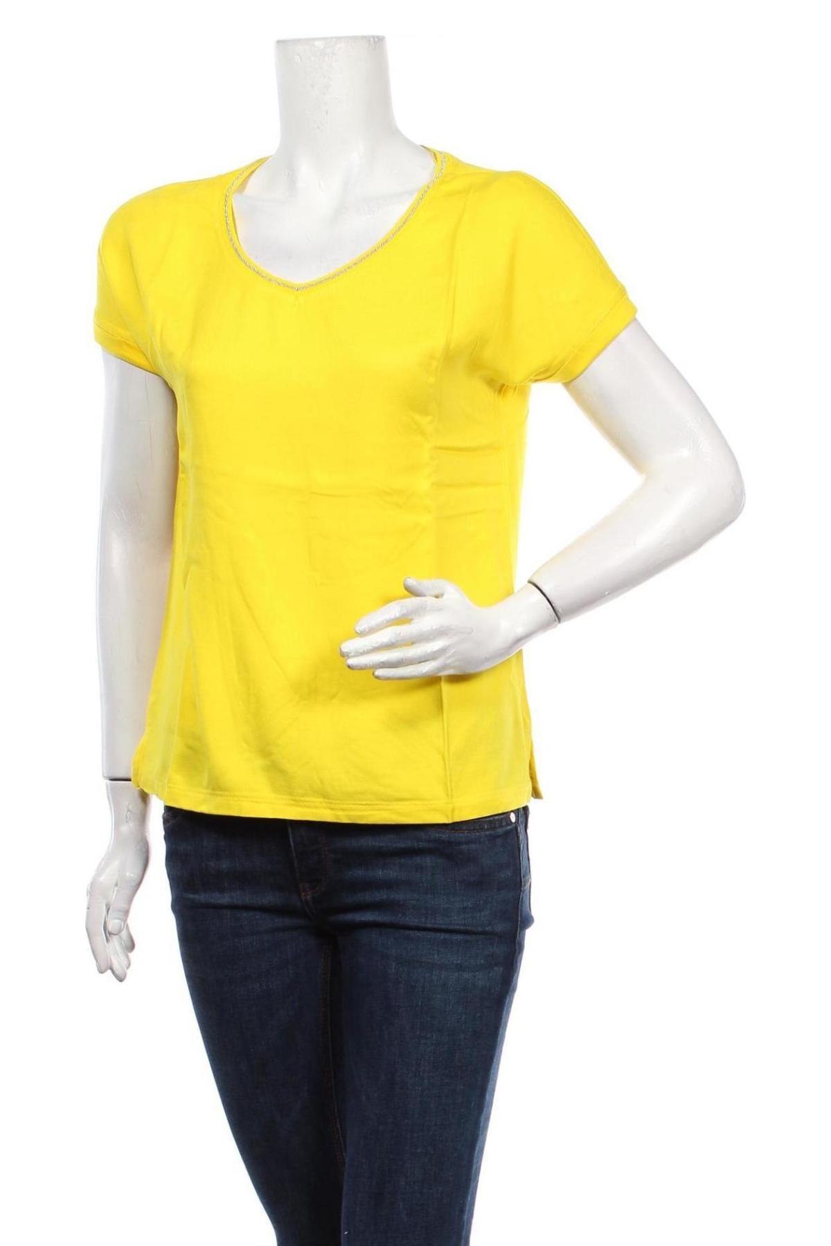 Γυναικεία μπλούζα Street One, Μέγεθος S, Χρώμα Κίτρινο, Βισκόζη, ελαστάνη, Τιμή 17,78 €