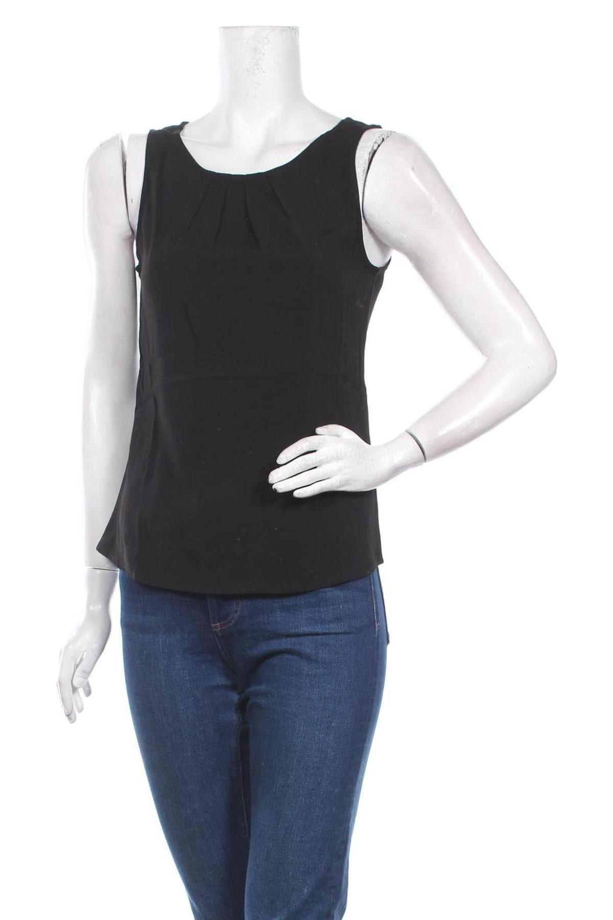 Γυναικείο αμάνικο μπλουζάκι Vila, Μέγεθος XS, Χρώμα Μαύρο, 96% πολυεστέρας, 4% ελαστάνη, Τιμή 8,24 €