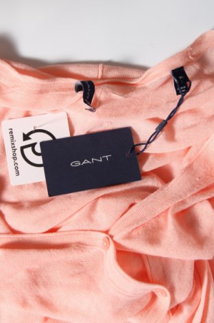 Γυναικεία ζακέτα Gant, Μέγεθος XL, Χρώμα Ρόζ , 55% λινό, 45% βαμβάκι, Τιμή 66,24 €