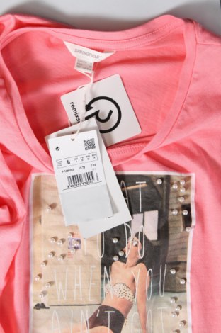 Дамска тениска Springfield, Размер M, Цвят Розов, Цена 57,00 лв.