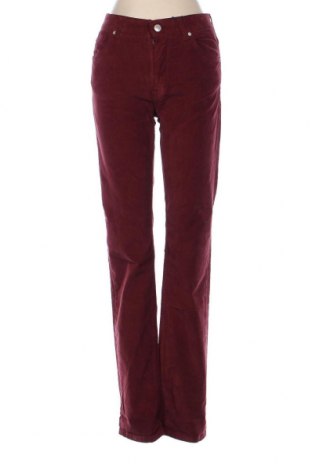 Pantaloni de velvet de femei Gant, Mărime M, Culoare Roșu, Preț 677,63 Lei