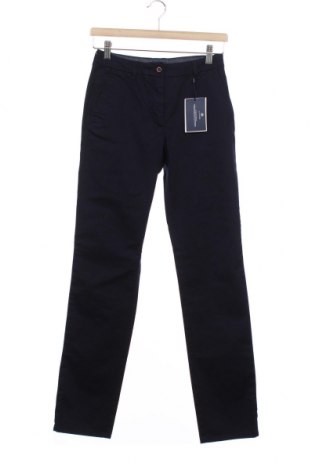 Дамски панталон Gant, Размер XS, Цвят Син, Цена 45,32 лв.