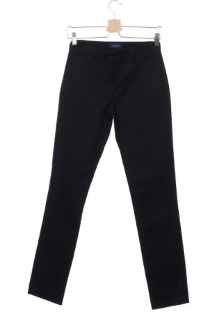 Дамски панталон Gant, Размер XS, Цвят Син, Цена 51,50 лв.