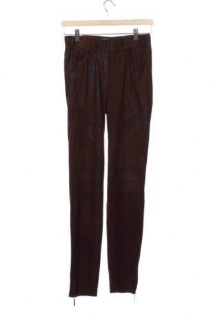 Дамски панталон Mandarin, Размер XS, Цвят Кафяв, Цена 12,30 лв.