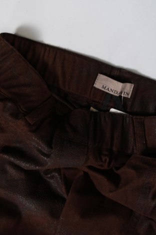 Дамски панталон Mandarin, Размер XS, Цвят Кафяв, Цена 12,30 лв.