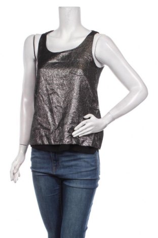 Γυναικείο αμάνικο μπλουζάκι SUNCOO, Μέγεθος S, Χρώμα Ασημί, Τιμή 9,40 €