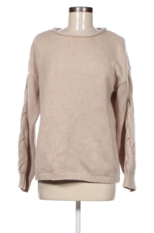 Дамски пуловер Lauren Conrad, Размер M, Цвят Бежов, Цена 3,18 лв.