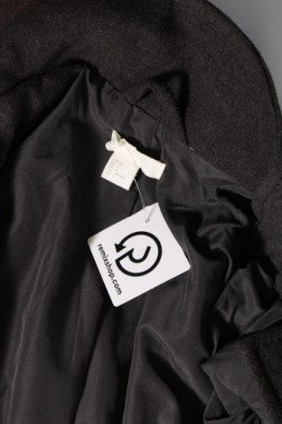 Дамско палто H&M, Размер XS, Цвят Сив, Цена 5,28 лв.
