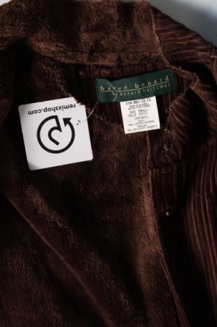 Дамско палто Harve Benard, Размер S, Цвят Кафяв, Цена 5,60 лв.
