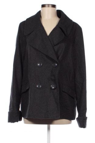 Дамско палто Larry Levine, Размер L, Цвят Сив, Цена 4,96 лв.