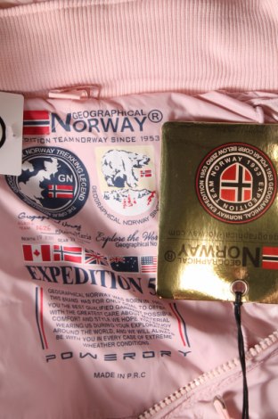 Γυναικείο μπουφάν Geographical Norway, Μέγεθος L, Χρώμα Ρόζ , Τιμή 209,79 €