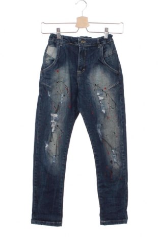 Dětské džíny , Velikost 14-15y/ 168-170 cm, Barva Modrá, Cena  120,00 Kč