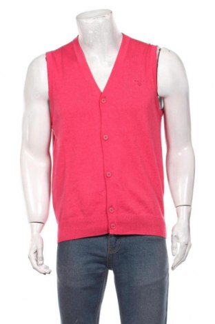 Herren Strickjacke Gant, Größe M, Farbe Rosa, Preis 132,47 €