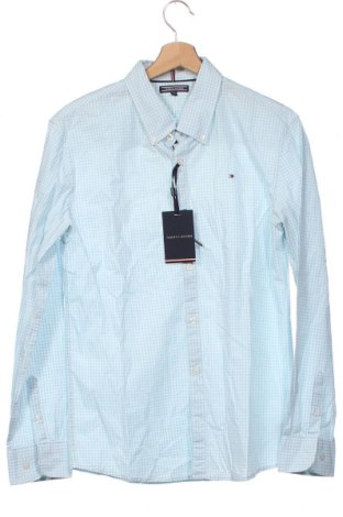 Мъжка риза Tommy Hilfiger, Размер M, Цвят Син, Памук, Цена 86,00 лв.