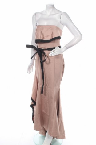 Φόρεμα Threadz, Μέγεθος XL, Χρώμα  Μπέζ, Τιμή 18,46 €