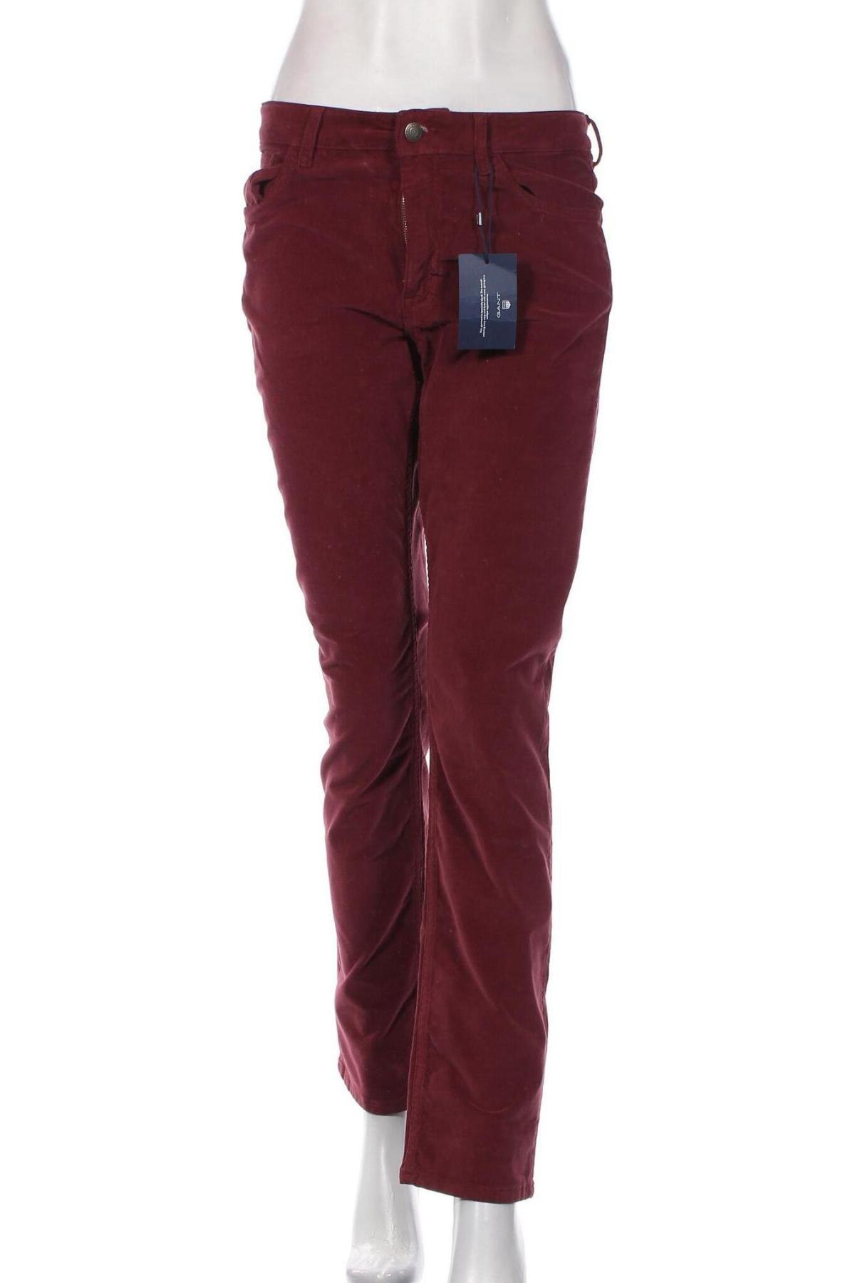 Дамски джинси Gant, Размер M, Цвят Червен, Цена 51,50 лв.