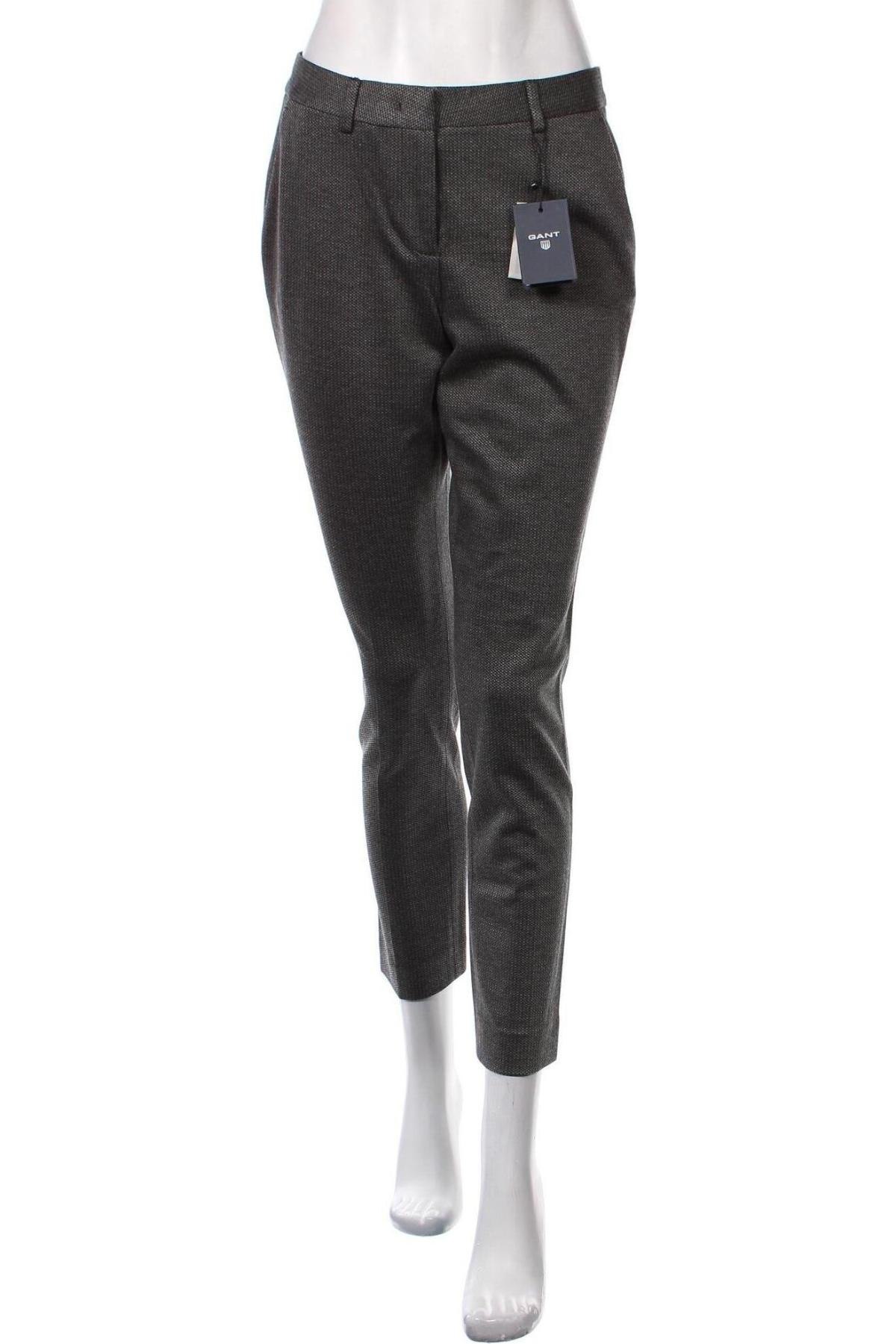 Дамски панталон Gant, Размер S, Цвят Сив, Цена 45,32 лв.
