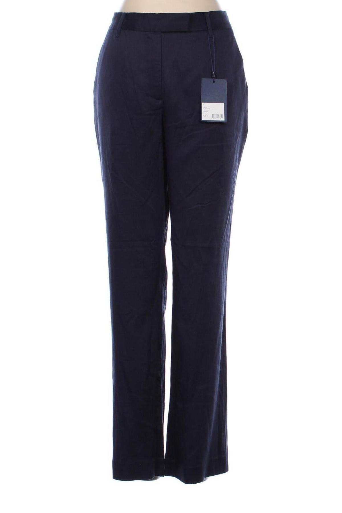 Pantaloni de femei Gant, Mărime M, Culoare Albastru, Preț 677,63 Lei