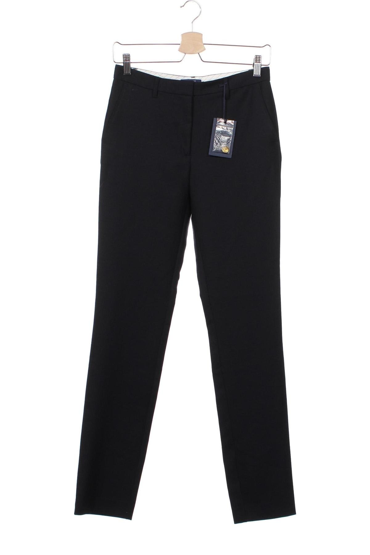 Дамски панталон Gant, Размер XS, Цвят Син, Цена 47,38 лв.
