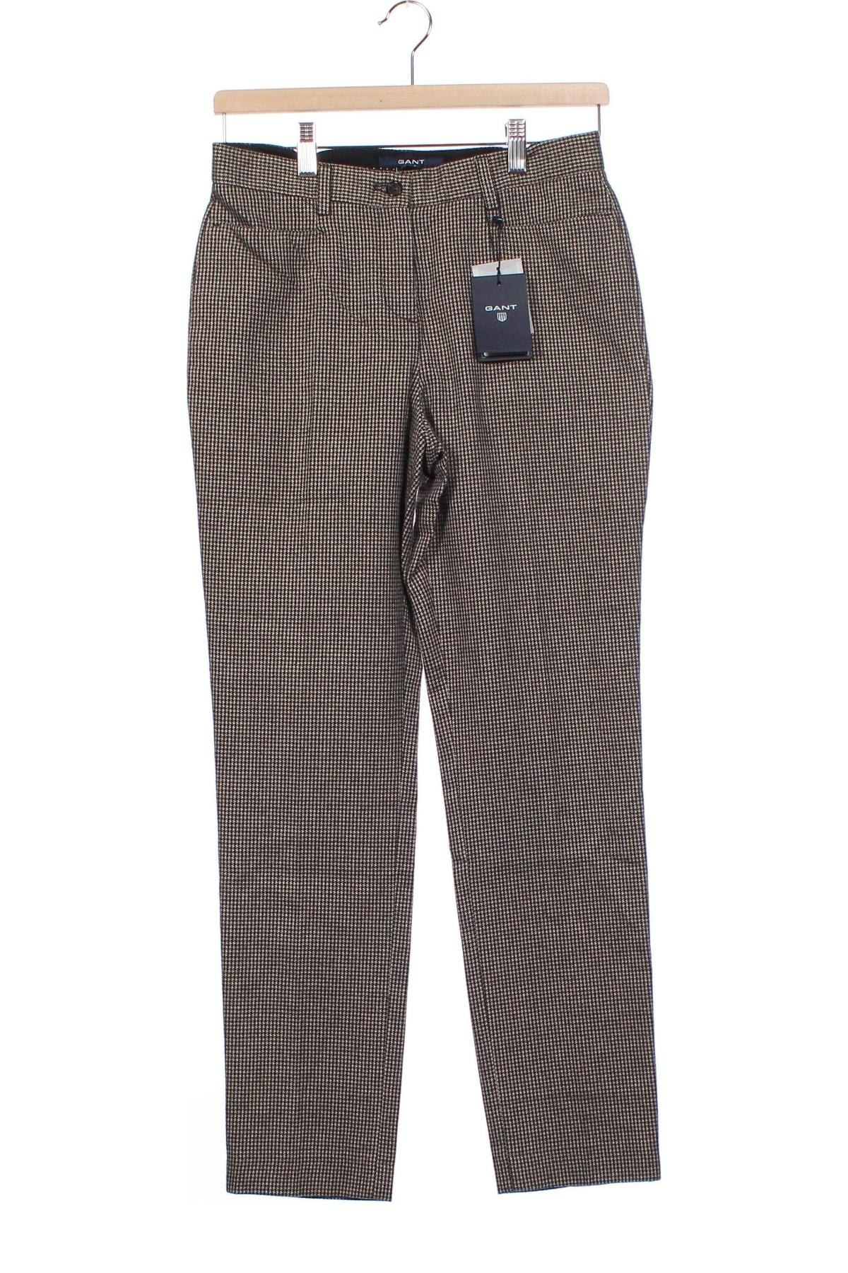 Дамски панталон Gant, Размер XS, Цвят Кафяв, Цена 45,32 лв.