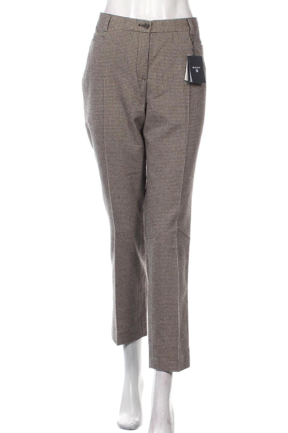Дамски панталон Gant, Размер XL, Цвят Кафяв, Цена 45,32 лв.