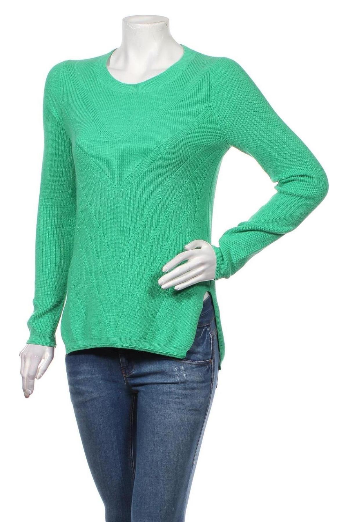 Дамски пуловер Gant, Размер XS, Цвят Зелен, Цена 154,20 лв.