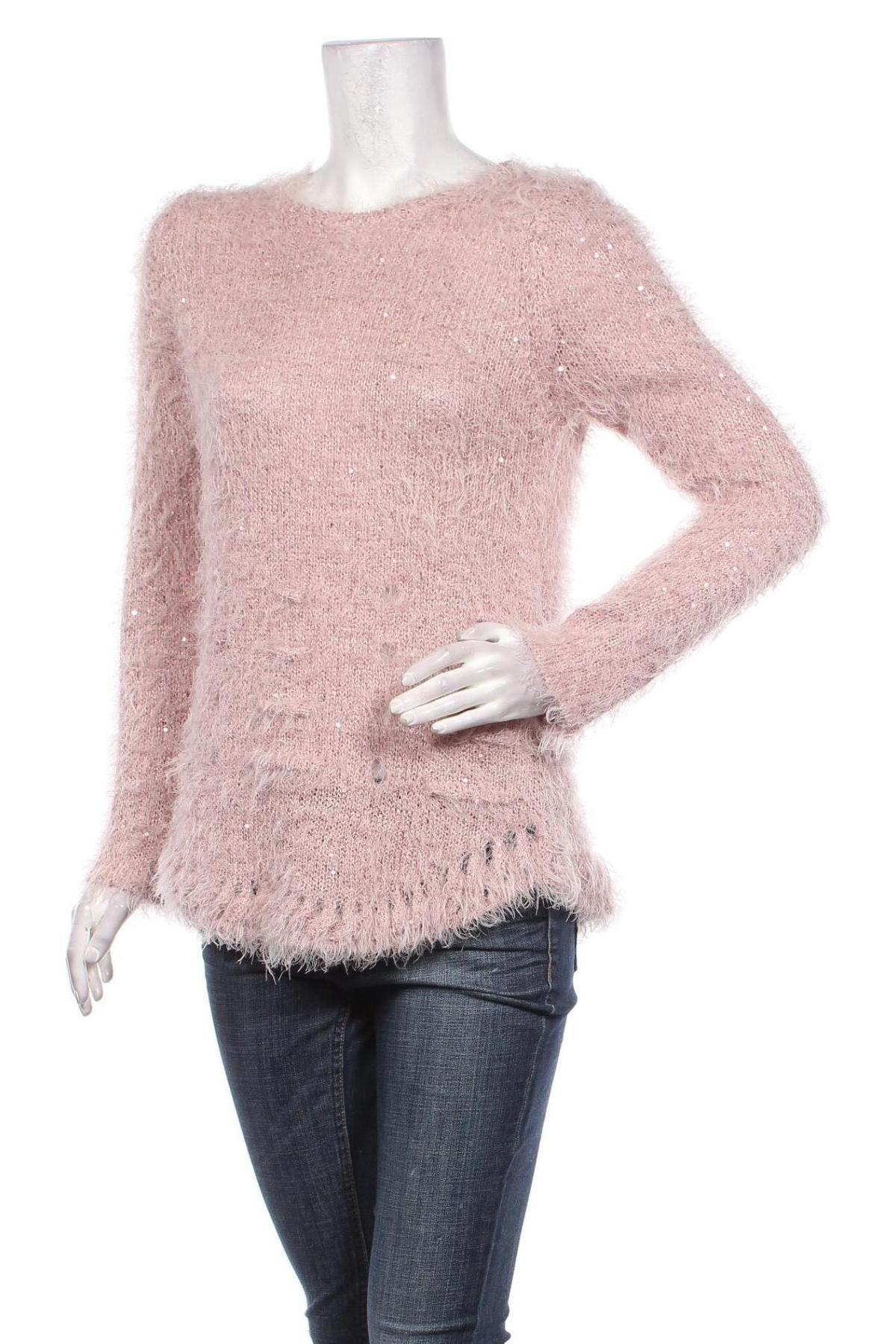 Γυναικείο πουλόβερ Paris Et Moi, Μέγεθος M, Χρώμα Ρόζ , Τιμή 32,78 €