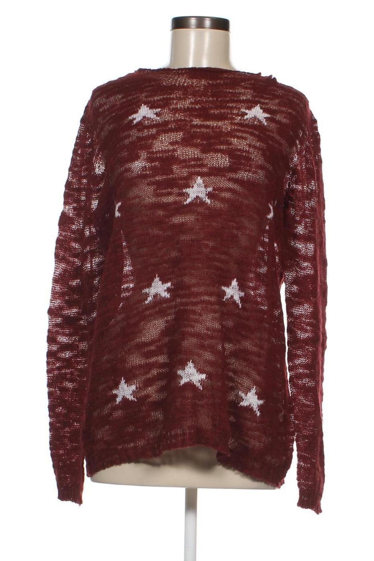 Γυναικείο πουλόβερ Wendy Trendy, Μέγεθος M, Χρώμα Κόκκινο, Τιμή 32,78 €