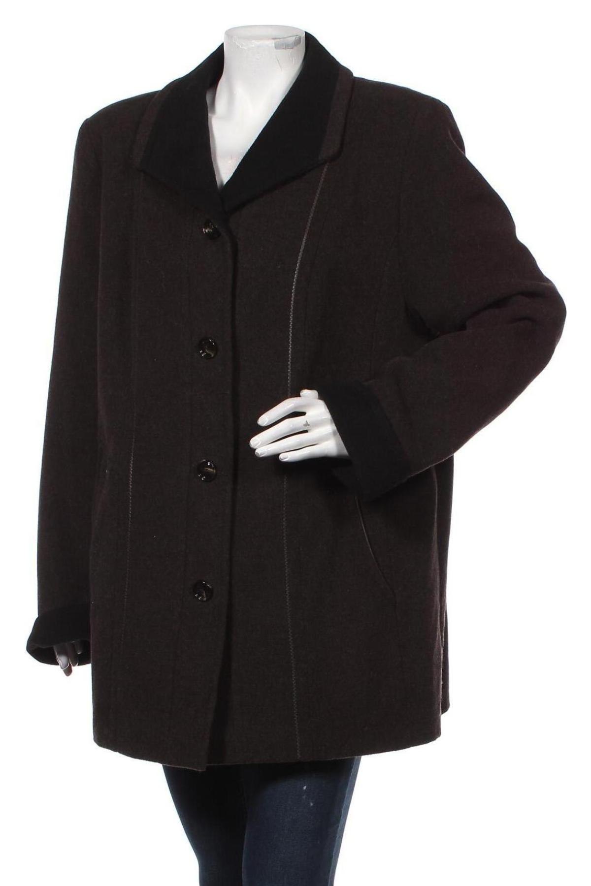 Дамско палто Barbara Lebek, Размер XL, Цвят Сив, Цена 14,90 лв.