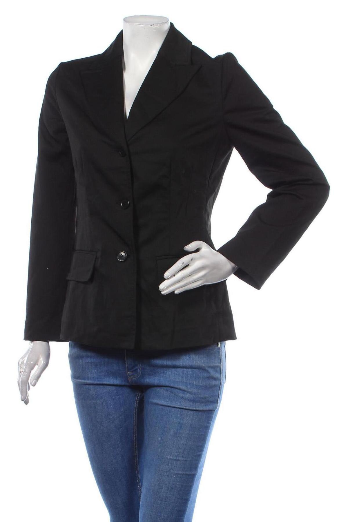 Γυναικείο σακάκι Now By Stefanel, Μέγεθος M, Χρώμα Μαύρο, Τιμή 4,34 €