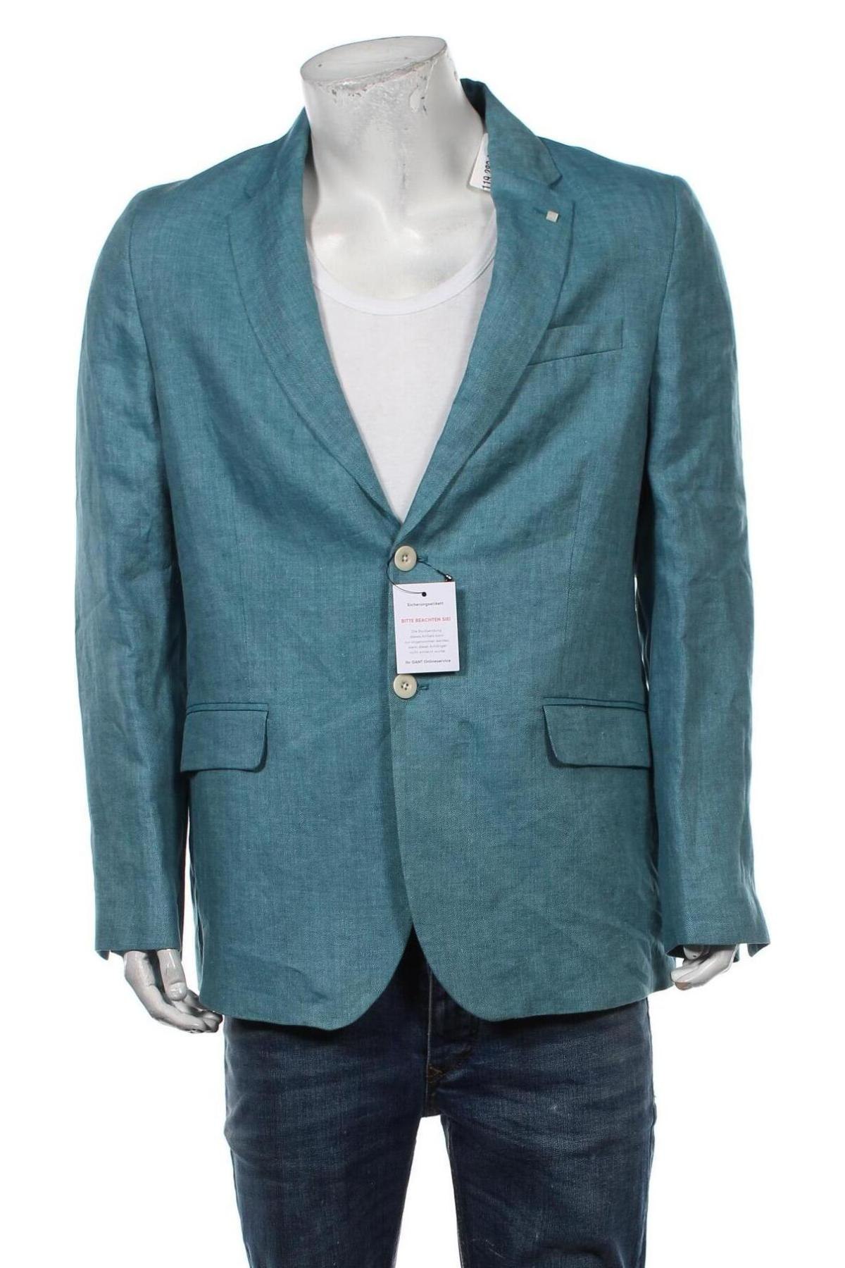 Ανδρικό σακάκι Gant, Μέγεθος L, Χρώμα Μπλέ, Τιμή 194,85 €