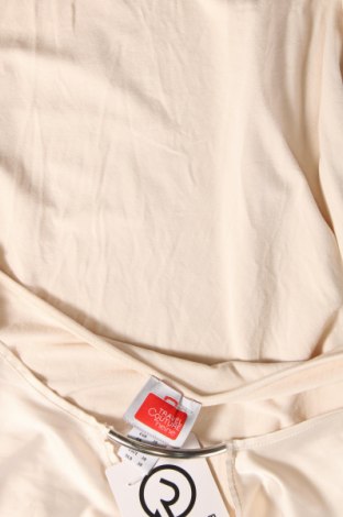 Γυναικεία μπλούζα Heine, Μέγεθος S, Χρώμα  Μπέζ, Τιμή 7,67 €