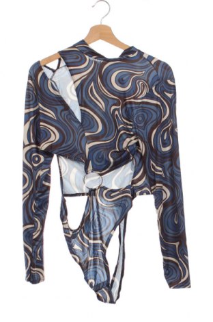 Γυναικεία μπλούζα-Κορμάκι Boohoo, Μέγεθος L, Χρώμα Πολύχρωμο, Τιμή 3,68 €