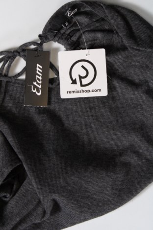Γυναικεία μπλούζα-Κορμάκι Etam, Μέγεθος M, Χρώμα Γκρί, Τιμή 5,57 €