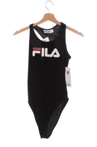 Дамска блуза - боди FILA, Размер XS, Цвят Черен, Цена 15,48 лв.