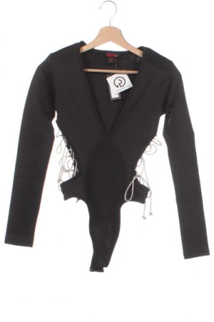 Γυναικεία μπλούζα-Κορμάκι Misspap, Μέγεθος S, Χρώμα Μαύρο, Τιμή 9,28 €