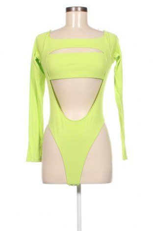 Дамска блуза - боди Mugler H&M, Размер M, Цвят Зелен, Цена 71,40 лв.