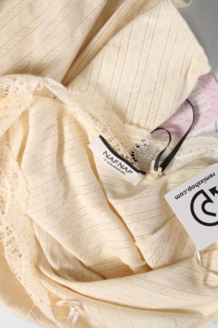 Γυναικεία μπλούζα-Κορμάκι Naf Naf, Μέγεθος M, Χρώμα  Μπέζ, Τιμή 37,11 €