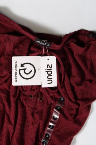 Дамска блуза - боди Undiz, Размер S, Цвят Червен, Цена 10,80 лв.
