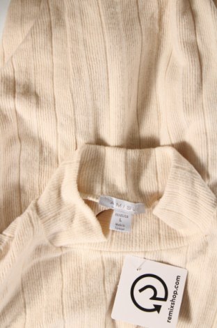 Дамска блуза Amisu, Размер L, Цвят Бежов, Цена 5,89 лв.