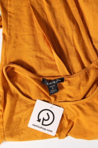 Дамска блуза Amisu, Размер S, Цвят Жълт, Цена 6,65 лв.