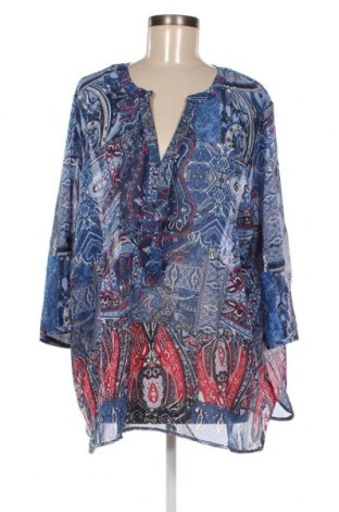Дамска блуза Balsamik, Размер 4XL, Цвят Син, Цена 54,72 лв.