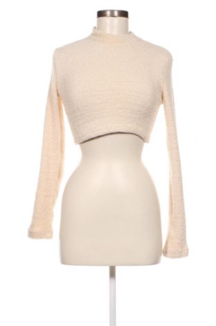Γυναικεία μπλούζα Bershka, Μέγεθος M, Χρώμα  Μπέζ, Τιμή 2,59 €