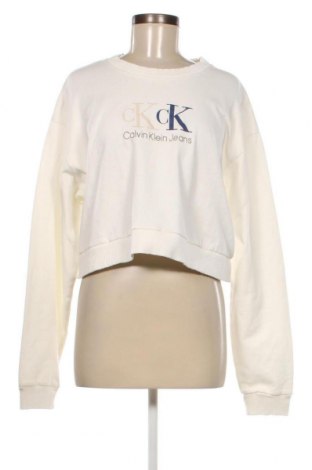 Damen Shirt Calvin Klein Jeans, Größe L, Farbe Weiß, Preis 38,04 €