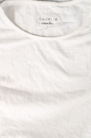 Γυναικεία μπλούζα Camaieu, Μέγεθος S, Χρώμα Λευκό, Τιμή 5,11 €