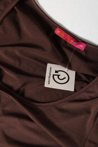 Γυναικεία μπλούζα Culture, Μέγεθος XL, Χρώμα Καφέ, Τιμή 7,67 €